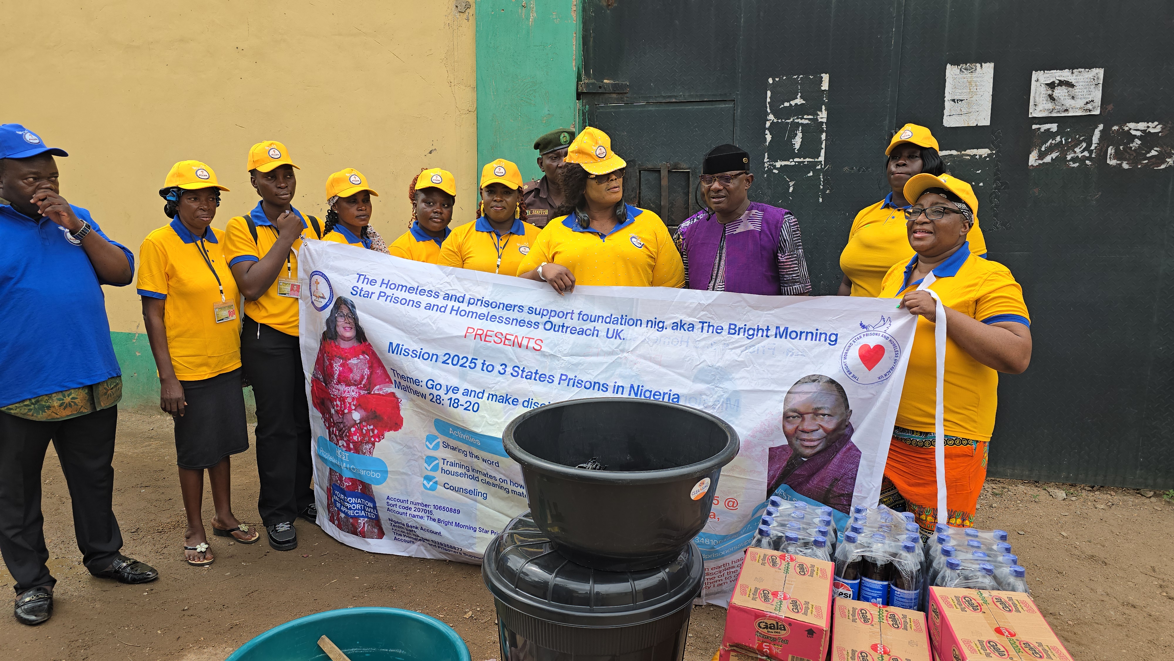 Ibara Prison Empowerment Supplies 2025