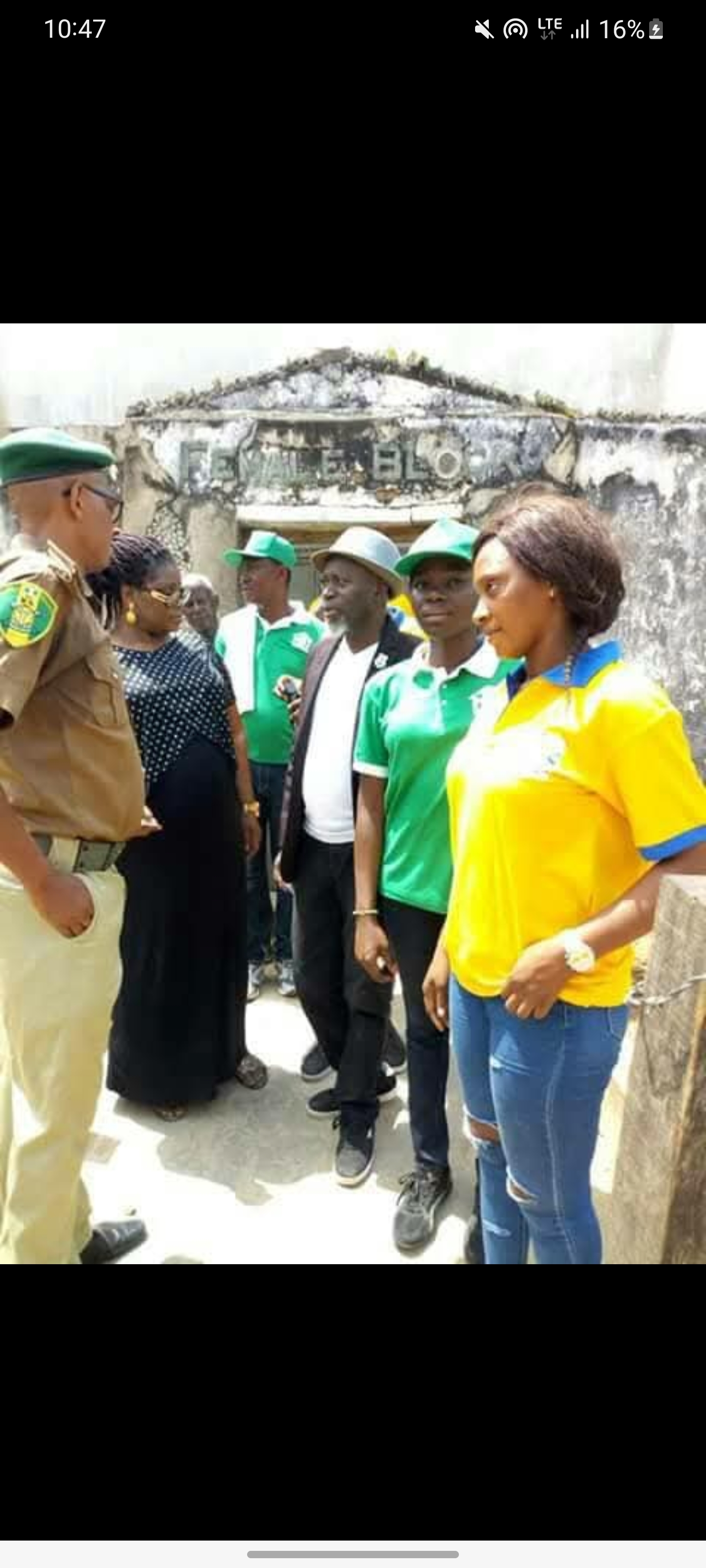 Prison Courtyard Ministry