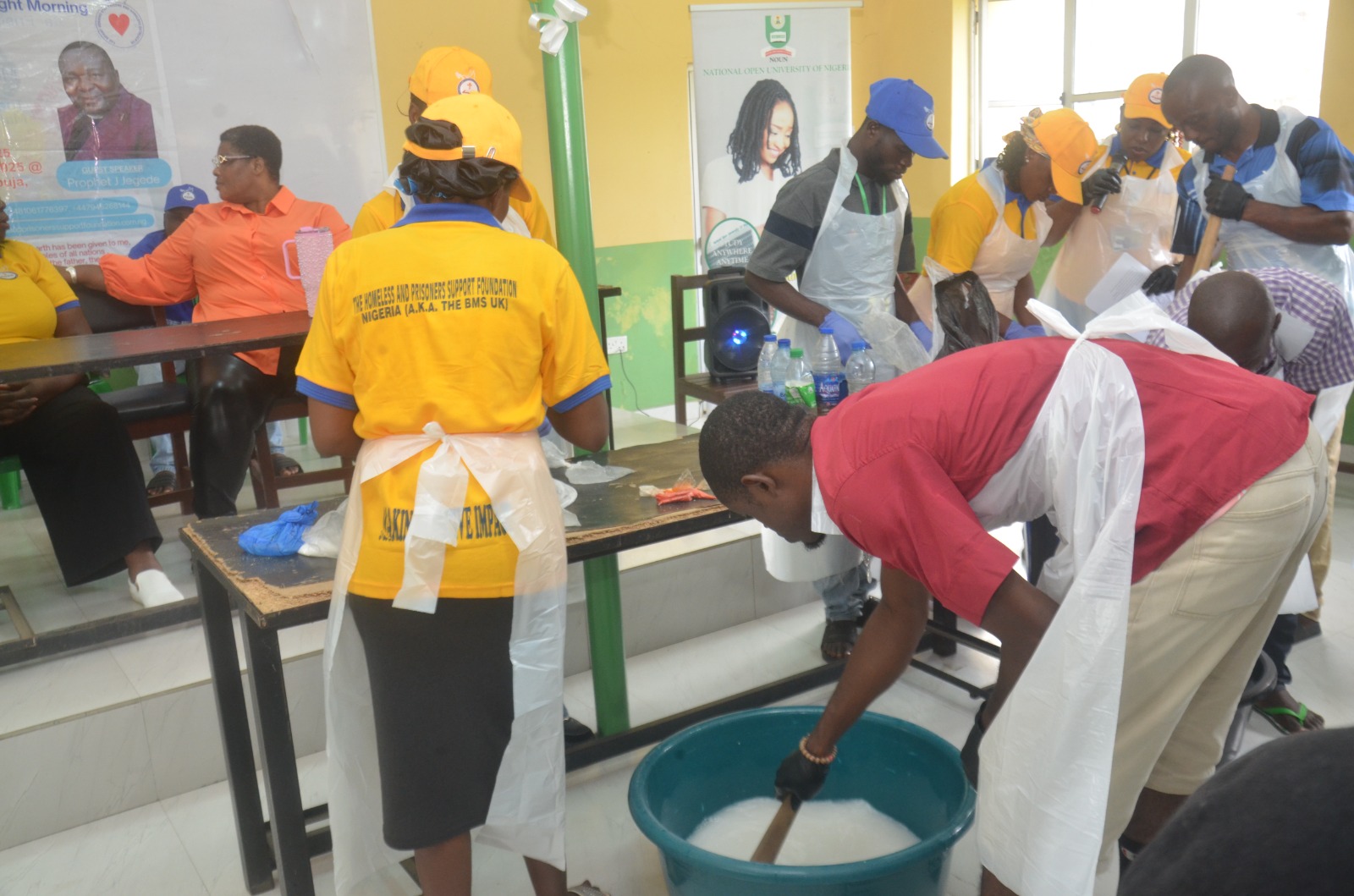 Skills Training Workshop at Kirikiri Prison