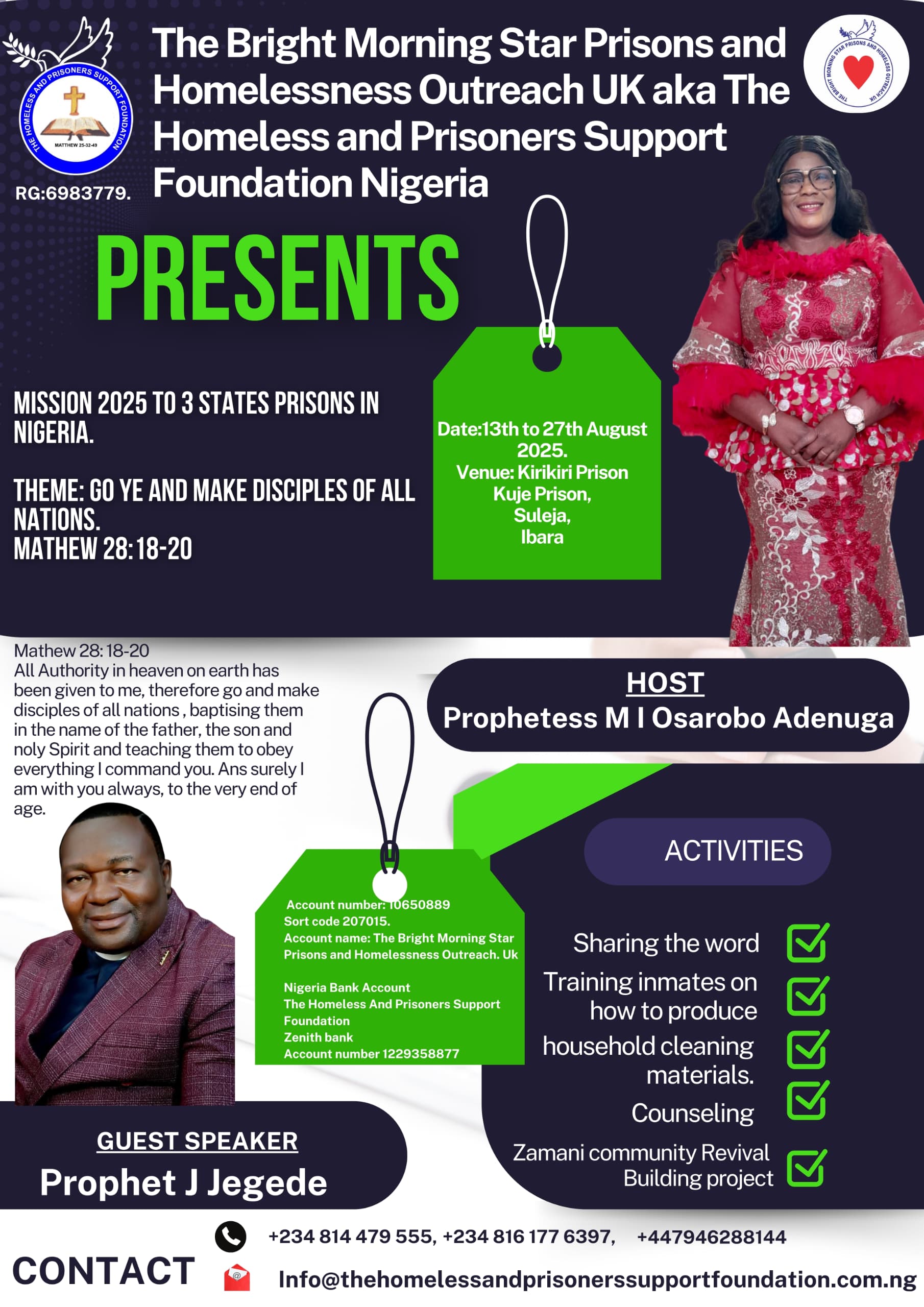 Mission 2025 Official Flyer